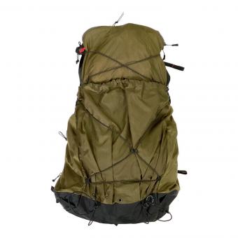 山と道 (ヤマトミチ) バックパック 50-55L オリーブ×ブラック ONE 背面長 約46～50cm 50L～(テント泊)
