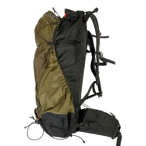 山と道 (ヤマトミチ) バックパック 50-55L オリーブ×ブラック ONE 背面長 約46～50cm 50L～(テント泊)