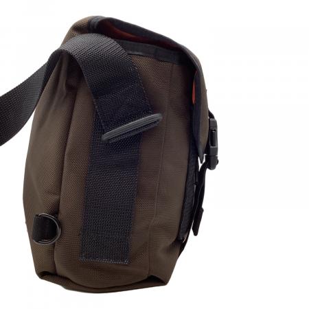 貴重 美品TIMBUK2ブラウンメッセンジャーバッグ S 初期旧タグレア TIMBUK2 (ティンバックツー) メッセンジャーバッグ ブラウン×オレンジ
