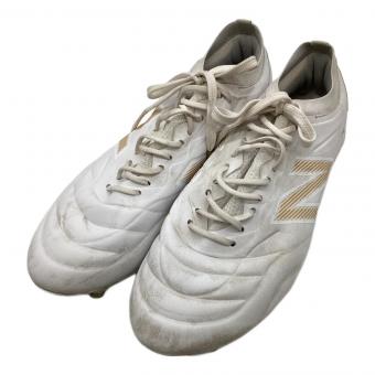 NEW BALANCE (ニューバランス) サッカースパイク メンズ SIZE 27cm ホワイト E 442ELITE
