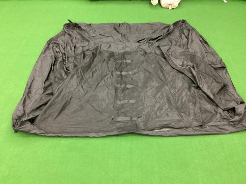 TOMOUNT ツールームテント キャノピーポール欠品 トンネルテント 約550×260×190cm 3～4人用 程度B 程度B スカートあり ハンマーなし/説明書なし TC素材