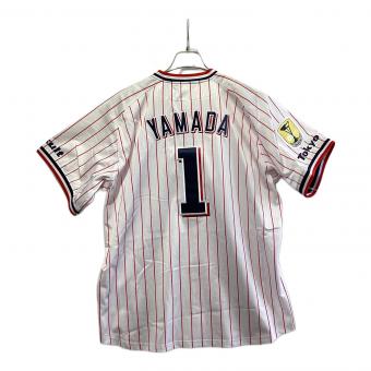 東京ヤクルトスワローズ (トウキョウヤクルトスワローズ) 応援グッズ Lサイズ ホワイト ユニフォーム 山田哲人【1】 レプリカ