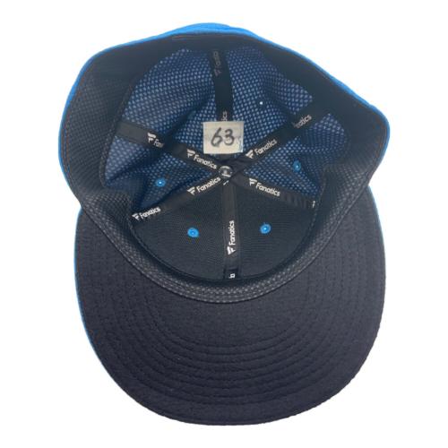 埼玉西武ライオンズ (サイタマセイブライオンズ) 応援グッズ 59cm スカイブルー ブルーシリーズ/NPB90周年マーク キャップ プロ仕様モデル