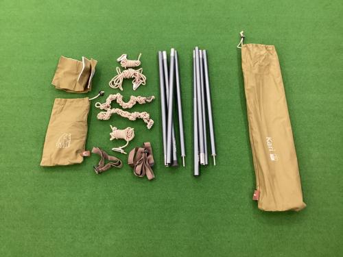 Nordisk (ノルディスク) レクタタープ 会員限定 シリアルナンバー付き カーリ12 約300×400cm 2～3人用 程度A 程度A