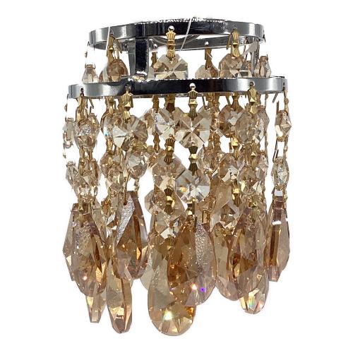 802PRODUCTS (ハチオウジプロダクト) ランタンアクセサリー 60'sクリスタルシャンデリアシェード ヴィンテージアンバー