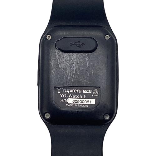 YUPITERU (ユピテル) ゴルフGPSナビ ブラック 充電ケーブル・ACアダプタ・箱付 YG-Watch Fine