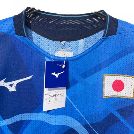 MIZUNO (ミズノ) トレーニングウェア メンズ SIZE L ブルー パリ