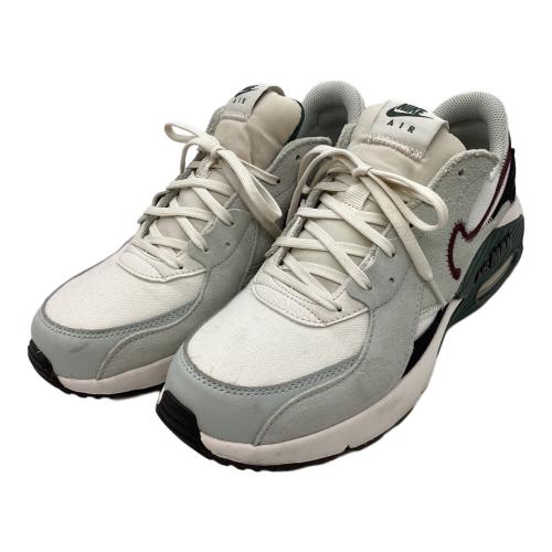 NIKE (ナイキ) ローカットスニーカー メンズ SIZE 26.5cm ホワイト×グリーン エアマックスエクシー