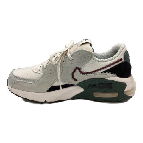 NIKE (ナイキ) ローカットスニーカー メンズ SIZE 26.5cm ホワイト×グリーン エアマックスエクシー