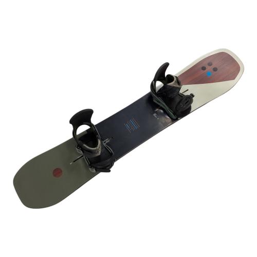 BURTON (バートン) スノーボード 154cm ブラック×グリーン 18-19モデル BURTON M6 ロッカー CUSTOM FLYING V ビンディング付