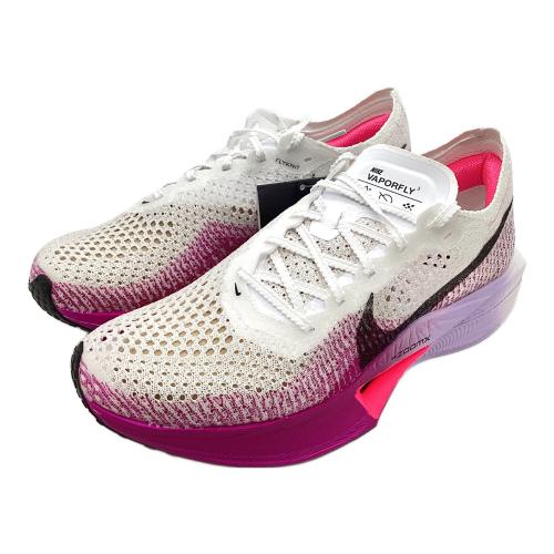 NIKE (ナイキ) ランニングシューズ レディース SIZE 24.5cm ホワイト×パープル ズームX ヴェイパーフライ Next% 3 DV4130-104