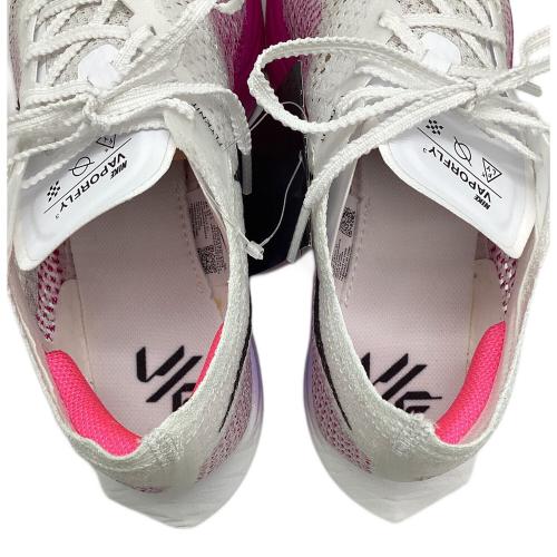 NIKE (ナイキ) ランニングシューズ レディース SIZE 24.5cm ホワイト×パープル ズームX ヴェイパーフライ Next% 3 DV4130-104