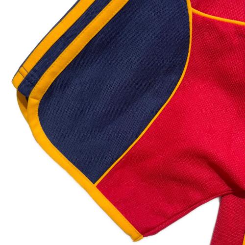 adidas (アディダス) サッカーユニフォーム メンズ SIZE O レッド 2000年オーセンティックユニフォーム【10】/上下セット スペイン代表