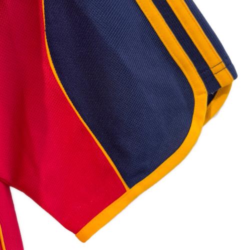 adidas (アディダス) サッカーユニフォーム メンズ SIZE O レッド 2000年オーセンティックユニフォーム【10】/上下セット スペイン代表