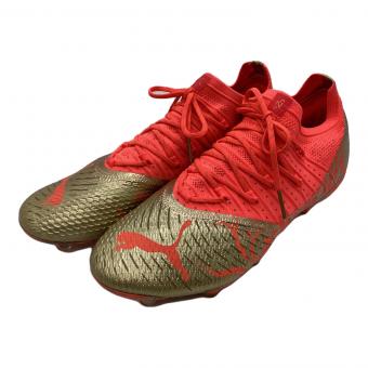 PUMA (プーマ) サッカースパイク メンズ SIZE 27.5cm ゴールド×レッド フューチャー Z 1.4 NJR 107104-01