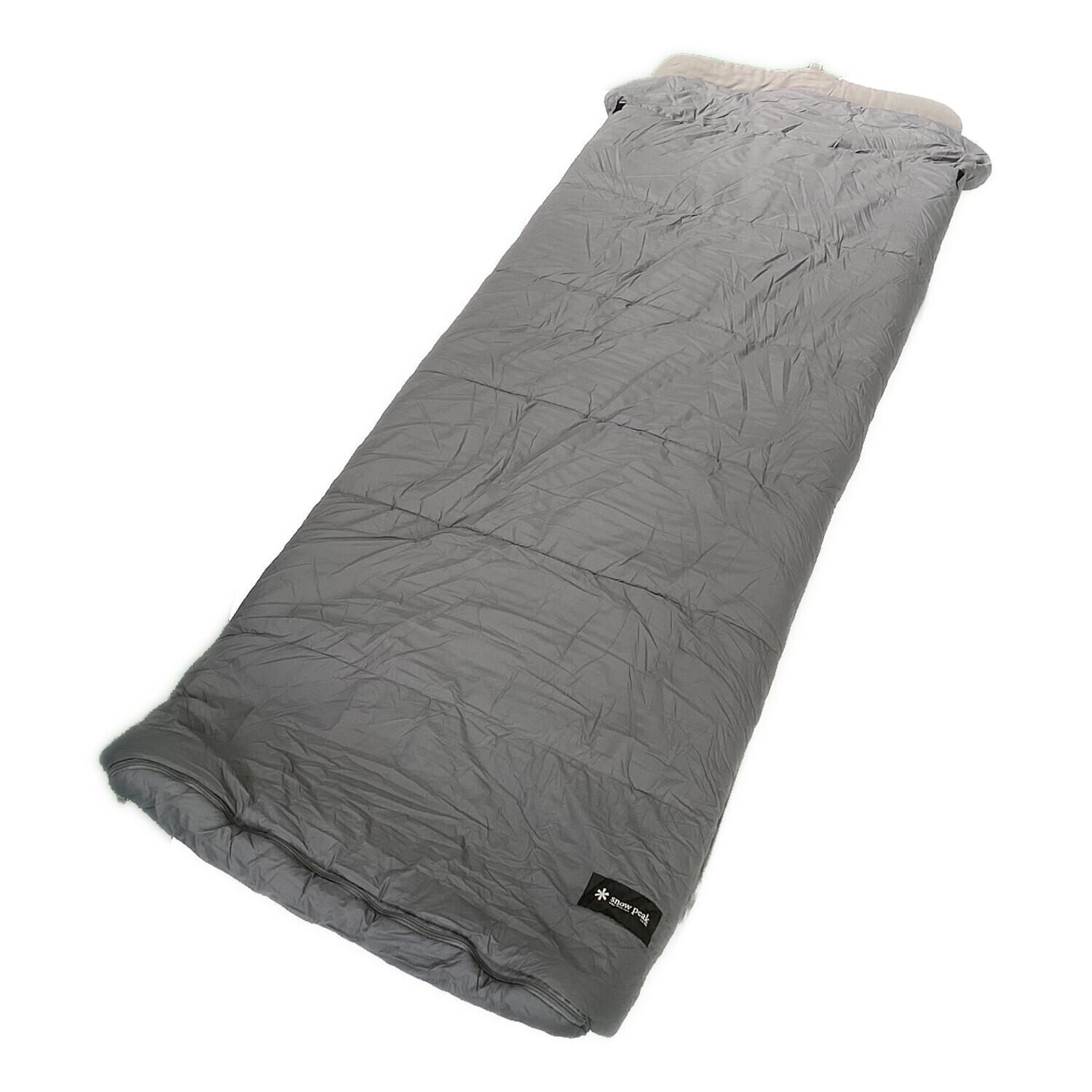 かえる）スノーピーク　寝袋　シュラフ グレー 約60cm x 50cm snow peak スノーピーク（snow peak） キャンプ アウトドア 寝袋