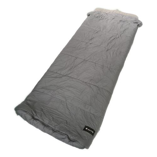 Snow peak (スノーピーク) 封筒型シュラフ(化繊) グレー BD-080