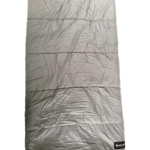 Snow peak (スノーピーク) 封筒型シュラフ(化繊) グレー BD-080 セパレートシュラフマットプラス 【春～秋用】 約196×78cm