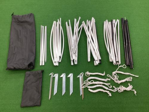 Coleman ツールームテント スカートヨゴレ・フライシート小ヨゴレ有 2000036437 タフスクリーン2ルームハウスMDX＋ 約560×340×215(h)cm 3～5人用 程度A 程度B スカートあり ハンマーなし/説明書なし