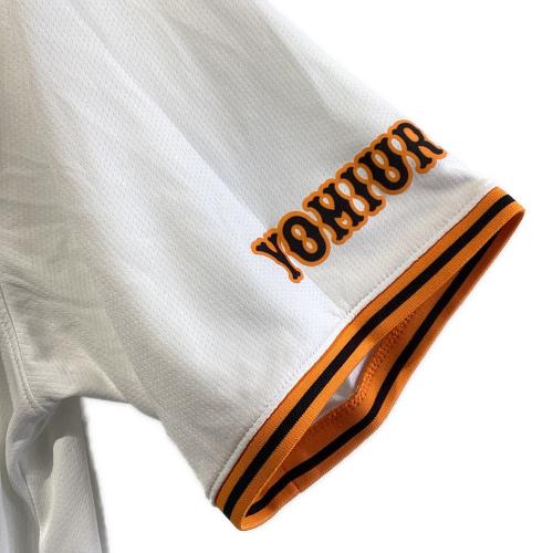 読売ジャイアンツ (ヨミウリジャイアンツ) 応援グッズ SIZE L ホワイト 甲斐拓也【10】 2024年ホーム チャンピオンエンブレム付き NIKE ユニフォーム レプリカ TGLM-07Z8