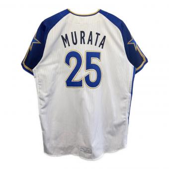 横浜DeNAベイスターズ (ヨコハマディーエヌエーベイスターズ) 応援グッズ ホワイト×ブルー サマーユニフォーム ユニフォーム 村田修一【25】