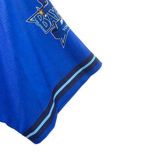 横浜DeNAベイスターズ (ヨコハマディーエヌエーベイスターズ) 応援グッズ ブルー ビジター ユニフォーム 佐野恵太【7】 レプリカ