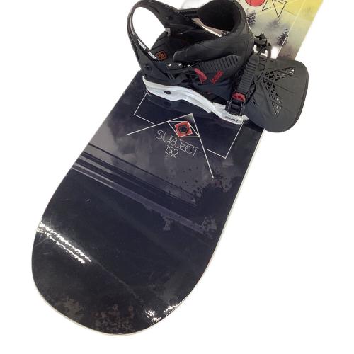 SALOMON (サロモン) SUBJECT スノーボード SALOMON SHADOW 152cm
