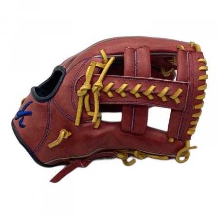 ドクターK (ドクターケイ) 硬式グローブ ブラウン 捕球跡・ヤケ