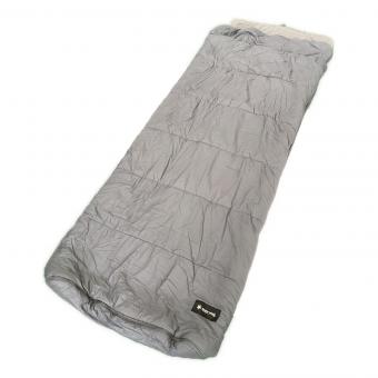 Snow peak (スノーピーク) 封筒型シュラフ(化繊) グレー BD-080 セパレートシュラフマットプラス 【春～秋用】 約196×78cm
