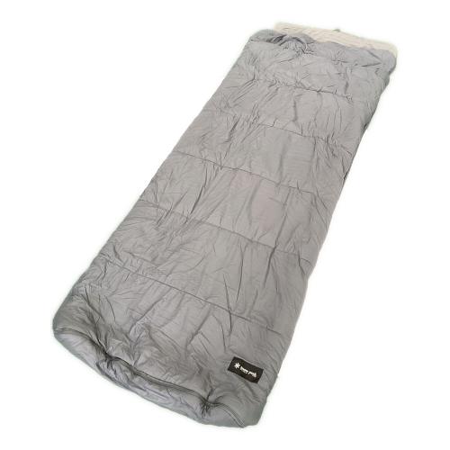 Snow peak (スノーピーク) 封筒型シュラフ(化繊) グレー BD-080 セパレートシュラフマットプラス 【春～秋用】 約196×78cm