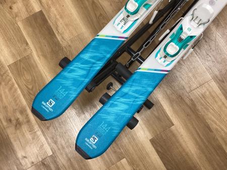 SALOMON (サロモン) カービングスキー 144cm ペン跡有 LONI ・SALOMON