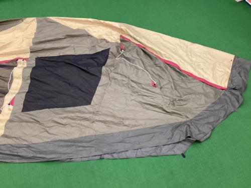 OGAWA (オガワ) ツールームテント ヨゴレ有 2766 ティエラ5-EX 程度B 程度B スカートあり ハンマーなし/説明書あり