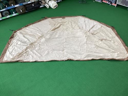 DOD (ディーオーディー) モノポールテント 焚火臭・小ヨゴレ有 T6-662-TN ヤドカリテント 約460x460x300cm 4～6人用 程度A 程度B スカートあり ハンマーなし/説明書なし
