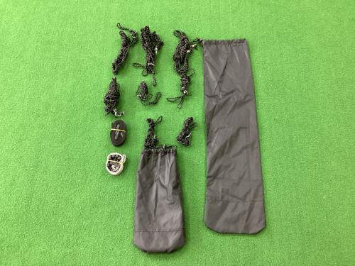 Snow peak (スノーピーク) シェルター 小ヨゴレ有 TP-815 ランドステーションM Pro. air 730×460×210cm 6～8人用 程度A ポール別売り スカートなし ハンマーなし/説明書なし