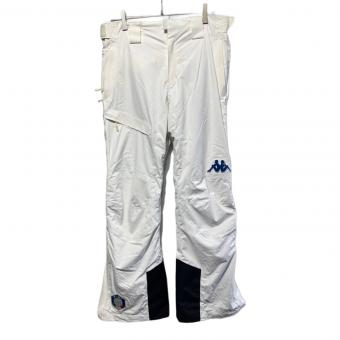 KAPPA (カッパ) スキーウェア(パンツ) メンズ SIZE M ホワイト FISロゴ/E KM7520B51G