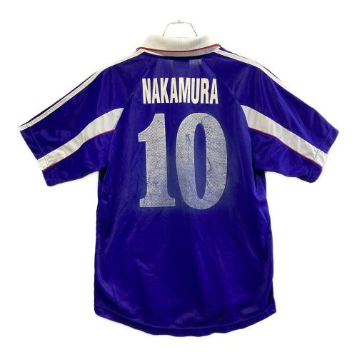 日本代表 (ニホンダイヒョウ) サッカーユニフォーム メンズ SIZE L ブルー 1999-2000年ホームユニフォーム/中村俊輔【10】