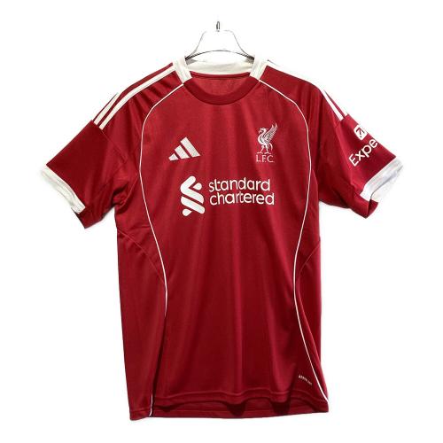 adidas (アディダス) サッカーユニフォーム メンズ SIZE XL レッド 25-26年ホームユニフォーム/フロリアン・ヴィルツ【7】 リヴァプールFC JV6423