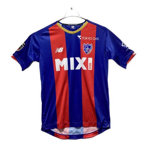 NEW BALANCE (ニューバランス) サッカーユニフォーム メンズ SIZE L ブルー×レッド 中村帆高【37】/2022年ホームユニフォーム FC東京 JMTF2361