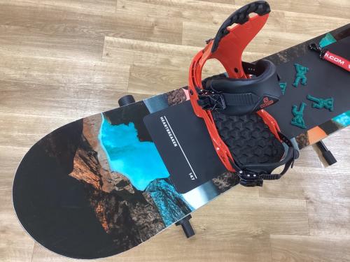 RIDE (ライド) スノーボード 146 ブラック 19-20モデル ダブルキャンバー HEARTBREAKER ビンディング付(SALOMON RHYTHM）
