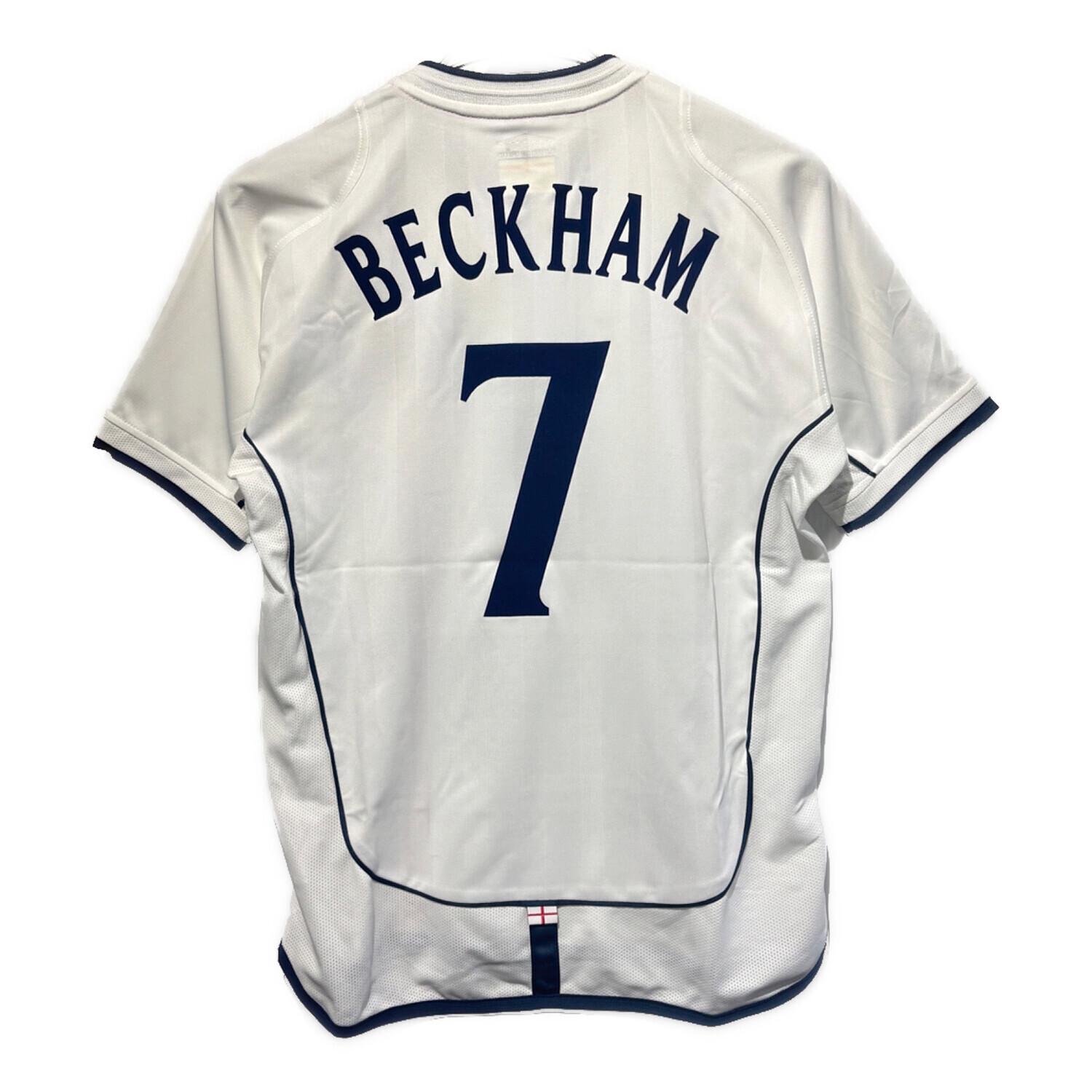 新品 UMBRO アンブロ サッカー ユニフォーム イングランド ベッカム UMBRO (アンブロ) サッカーユニフォーム 158cm ホワイト
