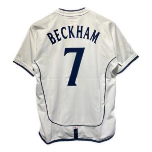 UMBRO (アンブロ) サッカーユニフォーム 158cm ホワイト デビッド・ベッカム【7】/01/02ホームユニフォーム イングランド代表