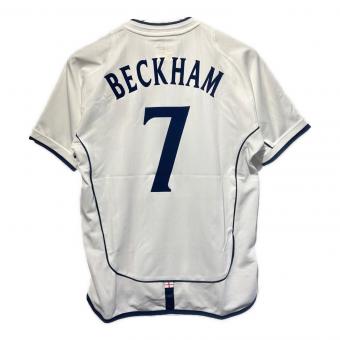 UMBRO (アンブロ) サッカーユニフォーム 158cm ホワイト デビッド・ベッカム【7】/01/02ホームユニフォーム イングランド代表