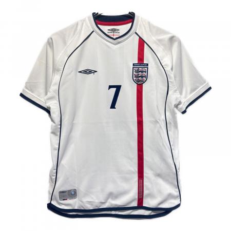 Umbro イングランド代表 ベッカム 7号 M UMBRO (アンブロ) サッカーユニフォーム 158cm ホワイト