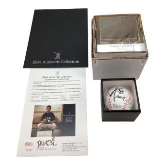 埼玉西武ライオンズ (サイタマセイブライオンズ) 応援グッズ 1000本安打記念 E 記念品 秋山翔吾 サインボール 証明書付き