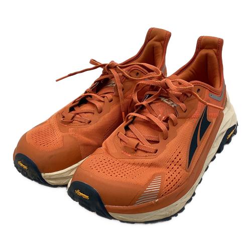 ALTRA (アルトラ) トレッキングシューズ メンズ SIZE 27.5cm オレンジ US9.5 オリンパス5 トレランシューズ