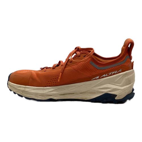 ALTRA (アルトラ) トレッキングシューズ メンズ SIZE 27.5cm オレンジ US9.5 オリンパス5 トレランシューズ