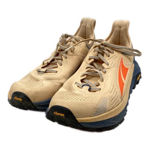 ALTRA (アルトラ) トレッキングシューズ メンズ SIZE 28cm オレンジ×グレー オリンパス5 トレランシューズ