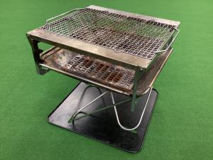 Snow peak (スノーピーク) 焚火台Lスターターセット 焚火台 グリルブリッジ、焼き網Pro ベースプレートスタンド付き