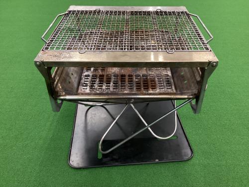 Snow peak (スノーピーク) 焚火台Lスターターセット 焚火台 グリルブリッジ、焼き網Pro ベースプレートスタンド付き