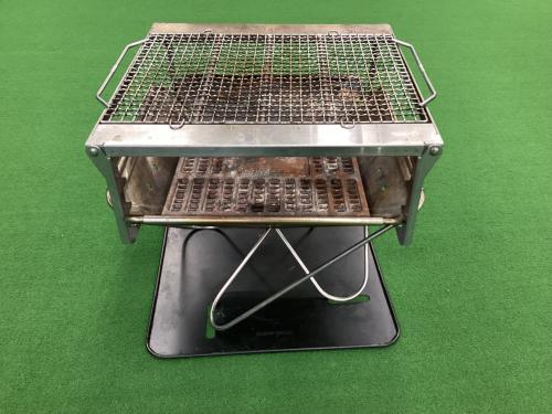 Snow peak (スノーピーク) 焚火台Lスターターセット 焚火台 グリルブリッジ、焼き網Pro ベースプレートスタンド付き